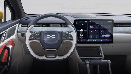 Intelligente Elektrische Auto 405km van het Aiwaysu6 WVTA Certificaat Oversteekplaatsev Auto's