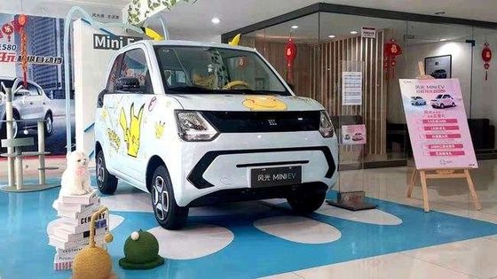 Dongfeng FENGON Mini Electric Cars 3 Deur 4 Zetels100km/h Elektrische SUV Auto