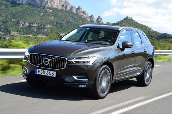 4 wielen Middelgrote Elektrische Auto's 4WD 180Km/H Max Power 184KW Volvo XC60 B5