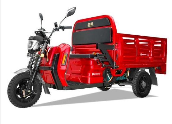 Jinpeng Elektrische Bedrijfsvoertuigen 60V 3 de Elektrische Driewieler van de Wiellading