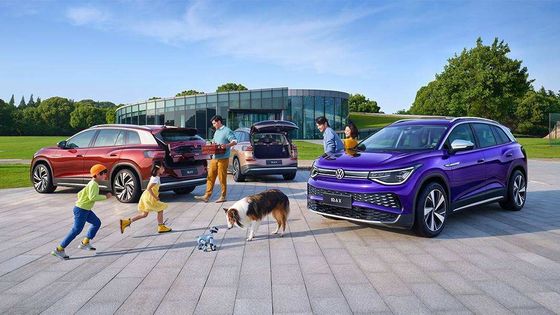 De Grote Elektrische Auto's 617km Voertuigen 160km/h van VW ID6X van Lange afstand Zuivere Elektrische SUV