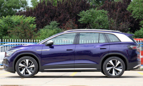 De Grote Elektrische Auto's 617km Voertuigen 160km/h van VW ID6X van Lange afstand Zuivere Elektrische SUV