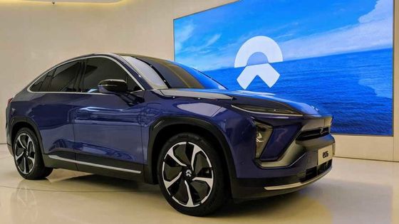 Nio EC6 Hoge Prestaties Elektrische Auto's 75kwh 5 Deuren 465Km Middelgroot Elektrisch voertuig
