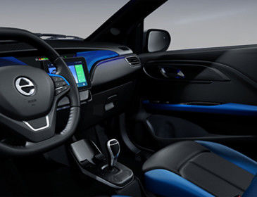 100km/h snelle de Autosedan 302km NEDC van de Snelheids Elektrische Auto JMC EV3 New Energy EV