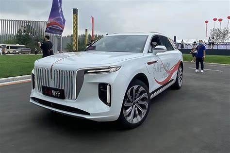 De luxe Grote Elektrische Waaier van Auto'ssuv Hongqi e-HS9 120kWh 660km