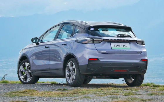 450km/580km Luxe 5 Seater Elektrisch SUV van de Lange afstandev SUV Geely Meetkunde M6