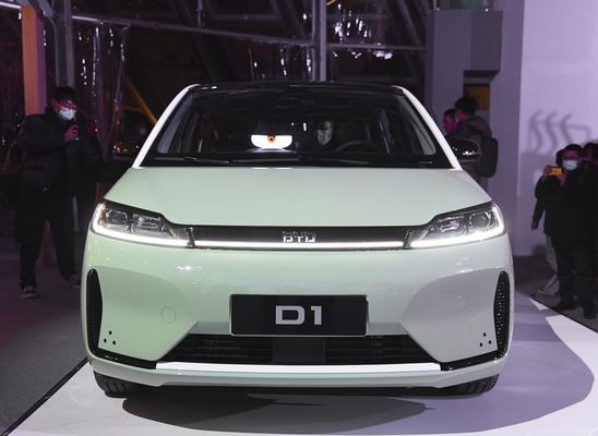 De intelligente Middelgrote Elektrische Voertuigen van de de Auto'sbyd D1 Elektrische Vierwielige Aandrijving van 130km/h