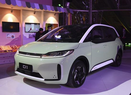 De intelligente Middelgrote Elektrische Voertuigen van de de Auto'sbyd D1 Elektrische Vierwielige Aandrijving van 130km/h