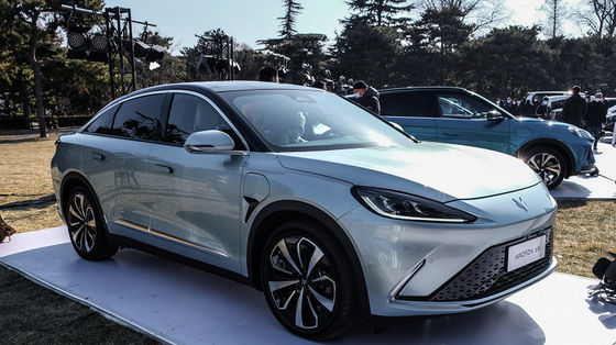 Kleine Elektrische SUV Auto's 500km van ARCFOX S Waaierfwd Linkerleidingsauto