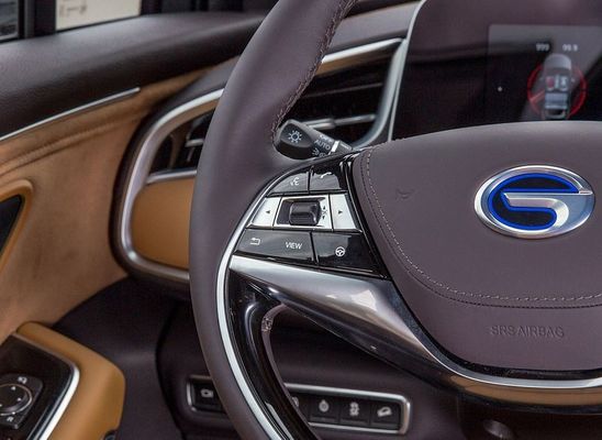 Elektrische Auto 5 Deuren 5 Seater-het Lithium Ion Battery van 110km/H GAC AION van de Sedanauto