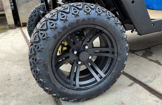 6 van de het Golfkar 480kgs Max Speed 50km/H van Seater Mini Off Road Club Car Aandrijving de met 4 wielen