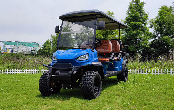 6 van de het Golfkar 480kgs Max Speed 50km/H van Seater Mini Off Road Club Car Aandrijving de met 4 wielen