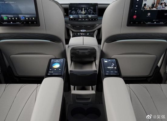 Van het het lithiumijzer van de Denzad9 MPV EV Auto 571nm de Batterij 4WD Elektrisch SUV 180km/h