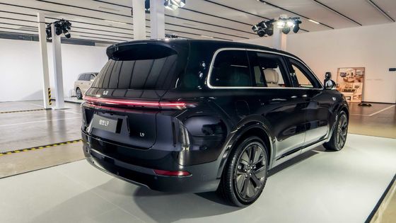 Van het de Autolithium van Li L9 AWD Grote SUV Elektrische van het het Ijzerfosfaat Batterij 1000km 446hp