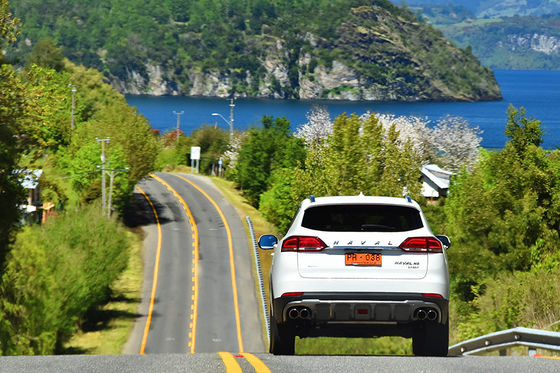 110km Stop met 4 wielen van Aandrijvings de Elektrische Auto's GWM Haval H6 DHT PHEV in Hybride Voertuigen