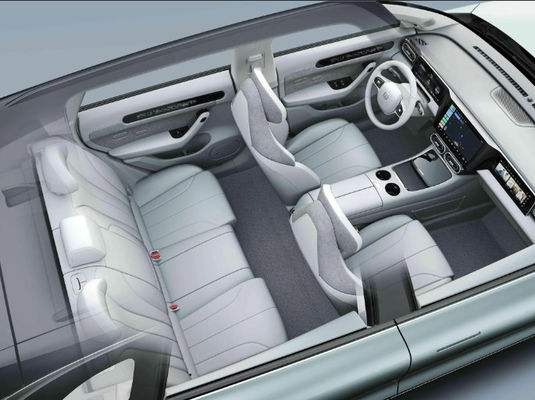 Hoge snelheid Pure elektrische auto's Leapmotor C11 CLTC 650 km elektrische auto SUV 170 km / u