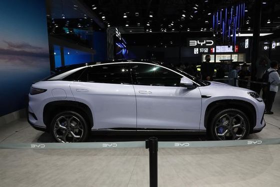 Handsome Pure Electric BYD Sea Lion 07 EV Auto Nieuw energievoertuig Met Blade Battery