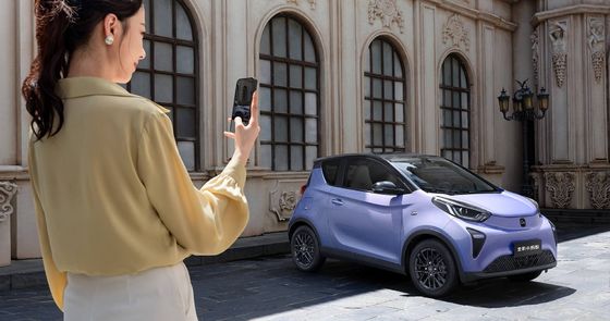 Chery New Energy Little Ant Mini EV Cars Multi-Colors Met 100km/h snelheid