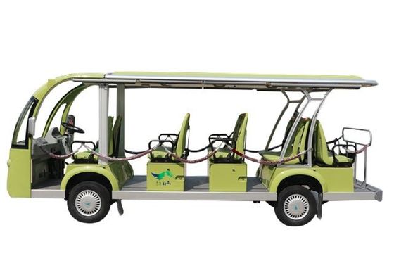 72V 5kw Power Charge 8-14 Passagiers Lithium Battery Electric Open Gesloten Sightseeing Bus