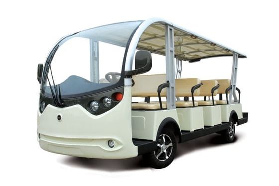 72V 5kw Power Charge 8-14 Passagiers Lithium Battery Electric Open Gesloten Sightseeing Bus
