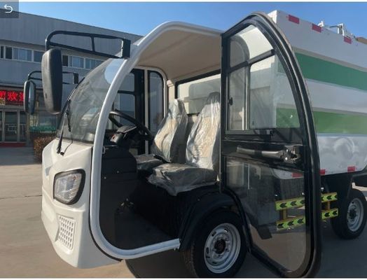 4m3 Mini vuilnisbak stof verzamelen Elektrisch vuilnisbak schoonmaaktruck Brandweertruck