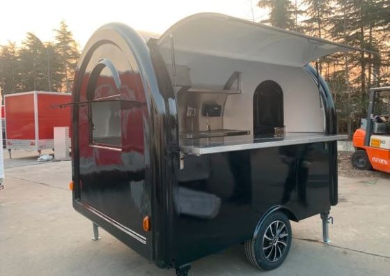 Outdoor Burger Factory Catering Mobiele fastfood trailer met roestvrij staal keuken