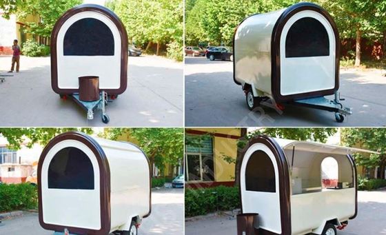 Outdoor Burger Factory Catering Mobiele fastfood trailer met roestvrij staal keuken