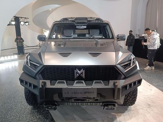 Grote EV-auto bij Dongfeng Mengshi M-Hero 917 EV Productie gestart 1000 pk 505 km bereik onder de motorkap