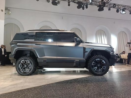 Grote EV-auto bij Dongfeng Mengshi M-Hero 917 EV Productie gestart 1000 pk 505 km bereik onder de motorkap