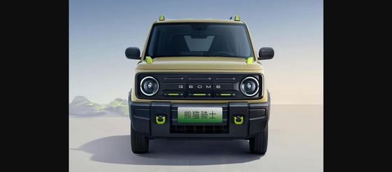 2023 Mini Electric Car Tiny Chinese EV Met Een Bronco Gezicht Op Geely Panda Knight 200km bereik