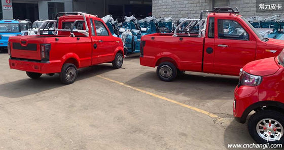 Iconische voertuigen 2deurs 2 zitplaatsen Chinese elektrische pick-up voor verschillende functies