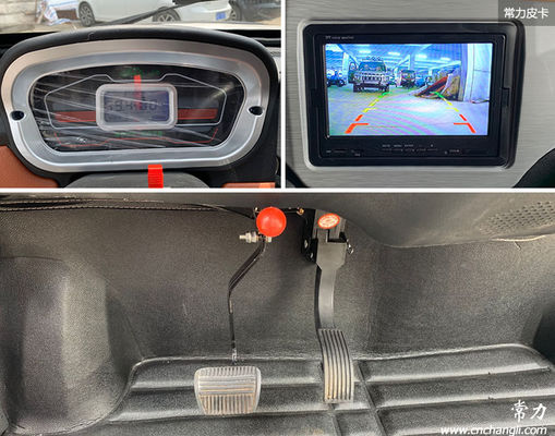 Iconische voertuigen 2deurs 2 zitplaatsen Chinese elektrische pick-up voor verschillende functies