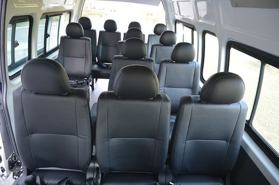 Comfortabele benzine-aangedreven pendelbus met 15 zitplaatsen RHD bij maximale snelheid 130 km/h