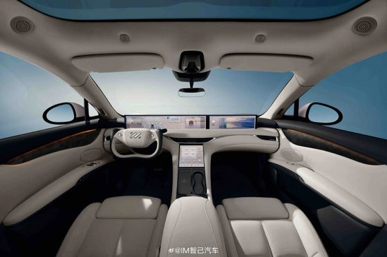 Zhiji LS6 Maximaal vermogen van 575kw Alle elektrische auto's met topsnelheid van 252kmh Elektrisch sportvoertuig