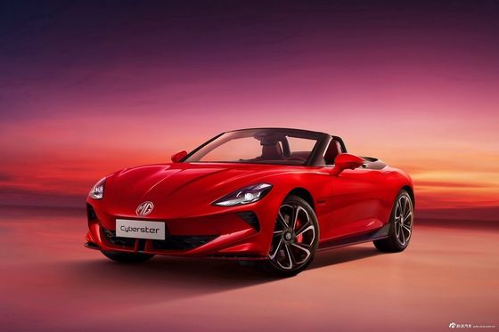MG Cyberster Soft Top Pure Electric Cars Met 501 km bereik En 193 km topsnelheid