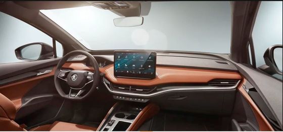 comfortabel genoeg rijden&aanbevolen snel op Skoda Enyaq iv80 82kWh batterij single motor,achterwielaandrijving elektrische auto