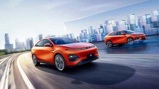 Xpeng G6 Elektrisch voertuig Midsize Crossover SUV EV Elektrische auto Lang bereik 580km Met 0.32h