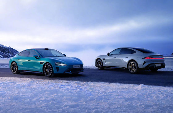 Brand New Xiaomi SU7 Sedan 475kW of 664 pk Kracht 165mph Nieuw energievoertuig