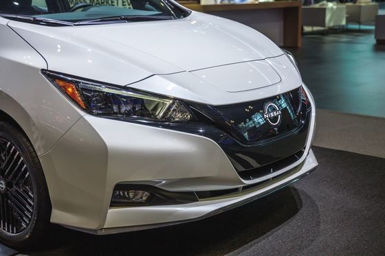 Benzinvrij met een bereik van 180 mijl voor lokale reizen op de 2024 Nissan Leaf S hatchback nieuwe energie auto's