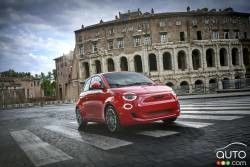 2024 FIAT 500e FWD Mini elektrische auto's 42kwh batterij met een topsnelheid van 94 mph