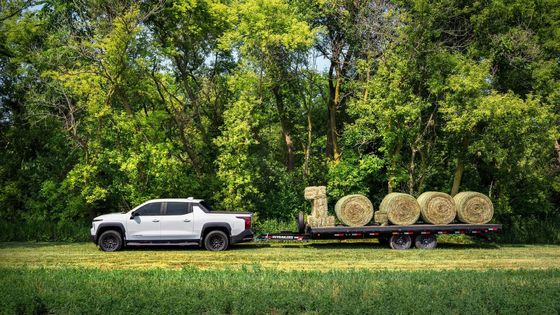 Nieuwe energie pick-up 2024 Chevrolet Silverado EV met een indrukwekkende 450 mijl EPA bereik werken op 10000lb sleepcapaciteit
