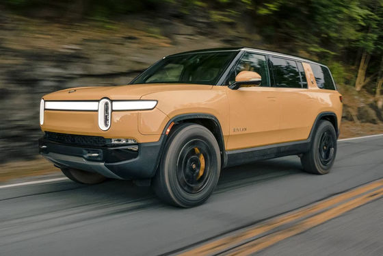 2023 RIVIAN R1S Vier motoren 800 PS bereik 660 km raakt 60 mph in 3,1 s alle elektrische aandrijflijn W 7 seats luxe carbine