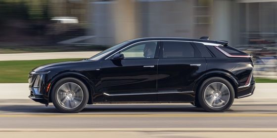 2024 Cadillac Lyriq 308 mijl afstand in ver posher cabine nieuwe energie luxe sedan