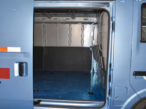 2024 SRM New Energy E3L 263km genormaliseerd Cargo Van geknipt met 60kw zuiver elektrisch vermogen 90kmh topsnelheid 2 kleuren optie