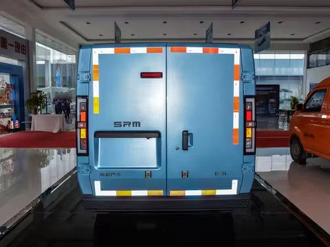 2024 SRM New Energy E3L 263km genormaliseerd Cargo Van geknipt met 60kw zuiver elektrisch vermogen 90kmh topsnelheid 2 kleuren optie