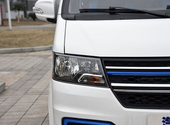 Vierkante vorm Geadopteerd Jinbei Familie stijl Nieuwe elektrische Van Hiace EV Met 220N.m En 300km NEDC Met topsnelheid bij 80km/h