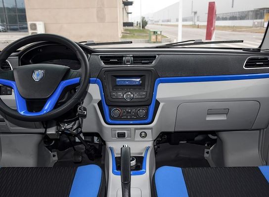 Vierkante vorm Geadopteerd Jinbei Familie stijl Nieuwe elektrische Van Hiace EV Met 220N.m En 300km NEDC Met topsnelheid bij 80km/h