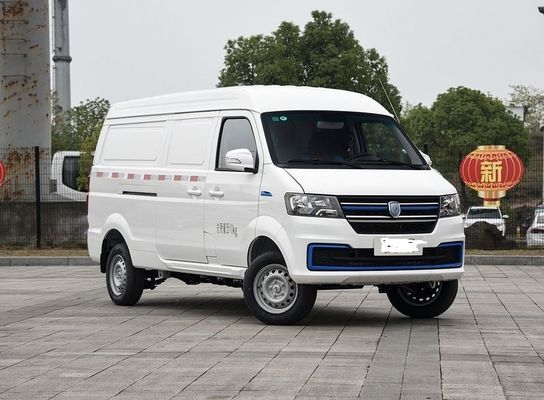 Vierkante vorm Geadopteerd Jinbei Familie stijl Nieuwe elektrische Van Hiace EV Met 220N.m En 300km NEDC Met topsnelheid bij 80km/h