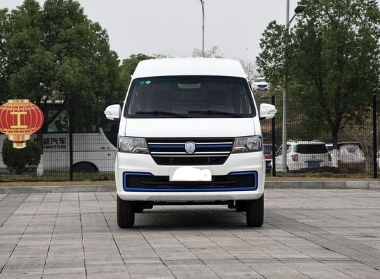 Vierkante vorm Geadopteerd Jinbei Familie stijl Nieuwe elektrische Van Hiace EV Met 220N.m En 300km NEDC Met topsnelheid bij 80km/h