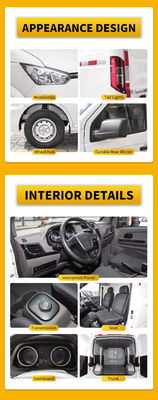 2024 New Vanvoiture Electrique New Energy Vehicles Carros Electric Cargo Mini Van New Gonow Shuailing 260km 60kw